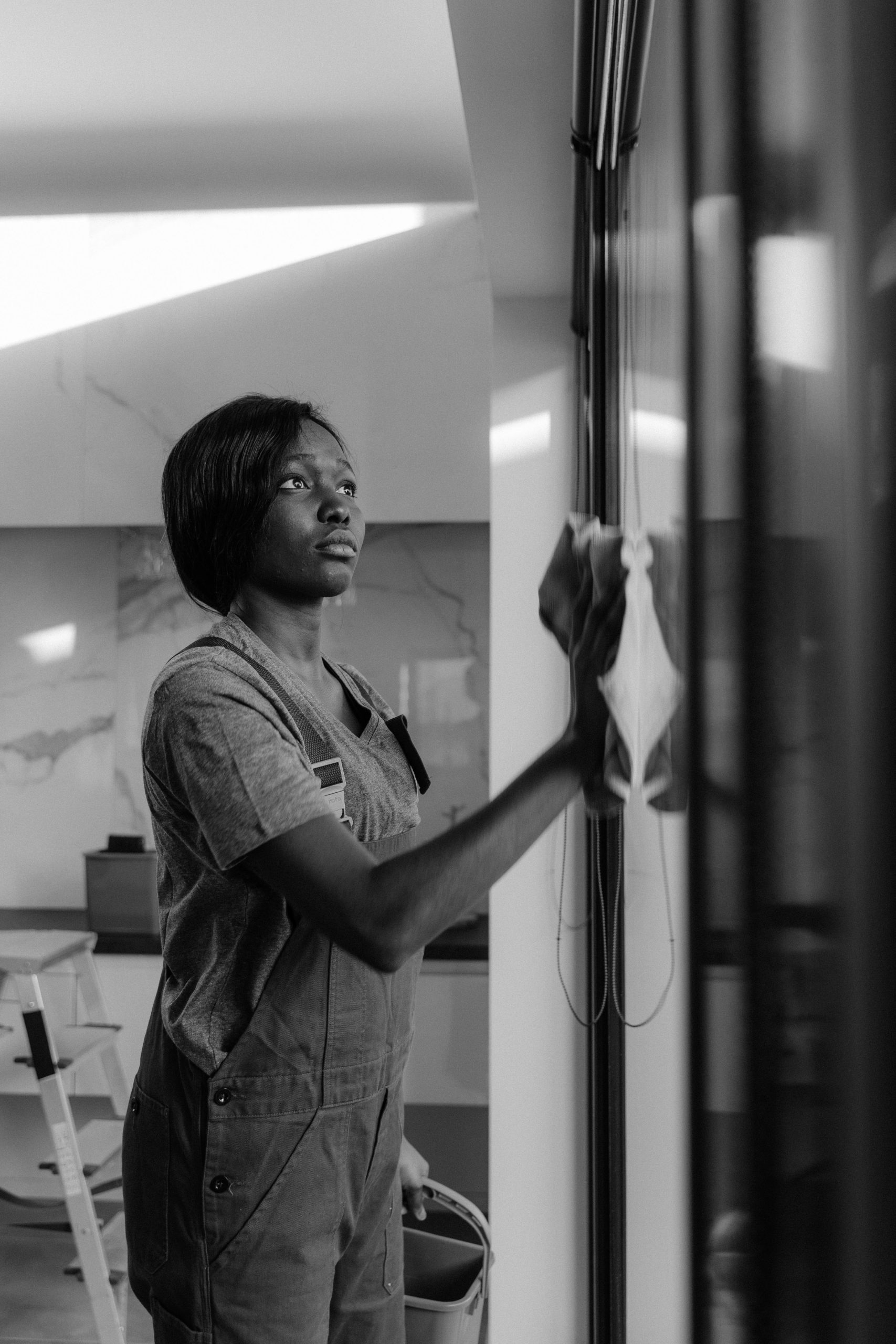 Domestic Worker Cleaning